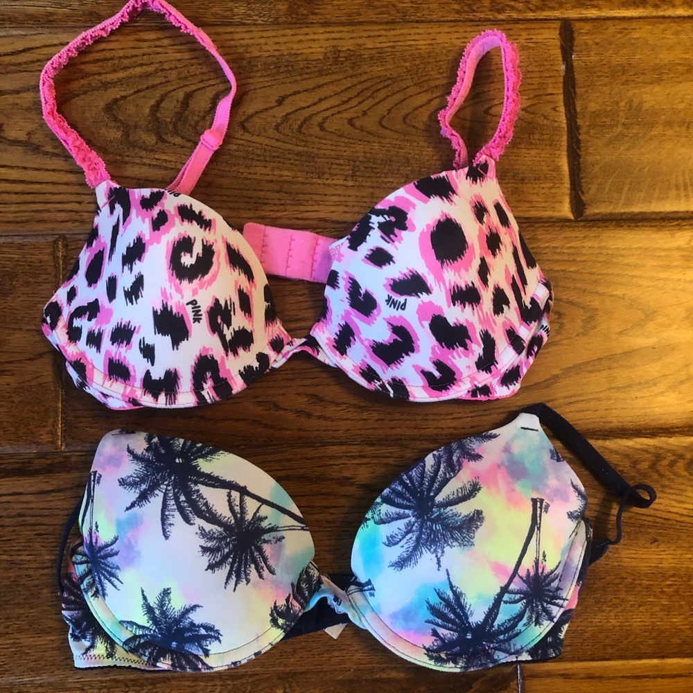 Pink Bra Duo